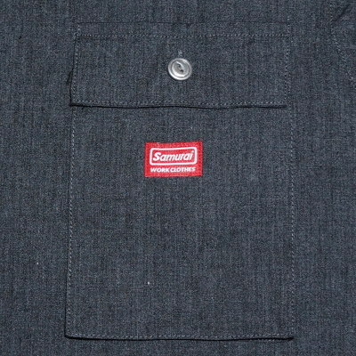 SWCVS19-BK-TCプルオーバーベスト19-SAMURAIJEANS-サムライジーンズベスト-SAMURAIWORKCLOTHES-サムライワーククローズの画像