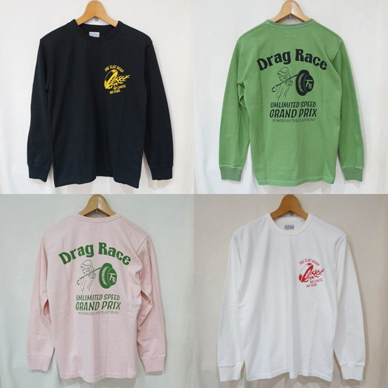 FN-TML-102 フラットヘッドロングスリーブTシャツ102 FNTML102 FLATHEAD フラットヘッドロングTシャツ 長袖Tシャツ ロンTの画像