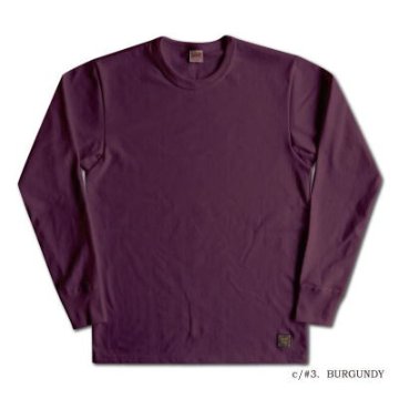 SLL-P-BUR-無地長袖Tシャツ-SLLP-DELUXEWARE-デラックスウエア長袖Tシャツ-ロンT-無地ロンTの画像