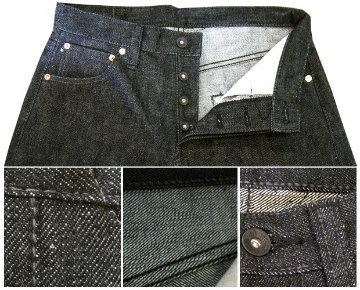 S5000BK-零モデルブラックデニムバージョン-SAMURAIJEANS-サムライジーンズデニムジーンズの画像