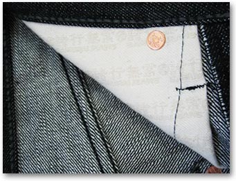 S5000BK-零モデルブラックデニムバージョン-SAMURAIJEANS-サムライジーンズデニムジーンズの画像