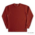 SLL-P-SCA.RD-無地長袖Tシャツ-SLLP-DELUXEWARE-デラックスウエア長袖Tシャツ-ロンT-無地ロンTの画像
