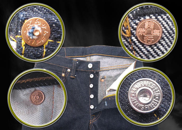 S710XX24OZ-スペシャル限定：24OZ細身ストレートモデル-SAMURAIJEANS-サムライジーンズデニムジーンズの画像