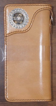 FN-WLN1-4SC-TANxTANxTANxYE-多脂革ロングウォレットFNWLN14SC(旧品番FH-WL004C)-FNWLN14SC-FLATHEAD-フラットヘッドロングウォレットの画像