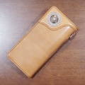 FN-WLN1-4SC-TANxTANxTANxYE-多脂革ロングウォレットFNWLN14SC(旧品番FH-WL004C)-FNWLN14SC-FLATHEAD-フラットヘッドロングウォレットの画像