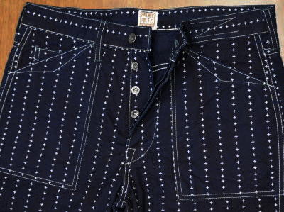 SJWP13-01-手裏剣ウォバッシュワークパンツ-SJWP1301-SAMURAIJEANS-サムライジーンズウォバッシュパンツ-サムライジーンズデニムジーンズの画像