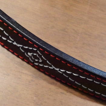 W003-ST-ヘビィーステッチカーブベルト-W003ST-SAMURAIJEANS-サムライジーンズベルトの画像