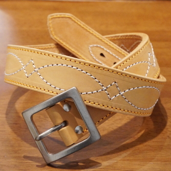 L201HS-II-ヘビィーステッチベルト-L201HSII-L201HS-2-L201HS2-SAMURAIJEANS-サムライジーンズベルトの画像