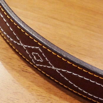A105-ST-ダブルピンヘビィーステッチベルト-A105ST-SAMURAIJEANS-サムライジーンズベルトの画像