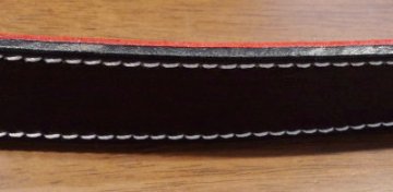 A110HS16-へビィーステッチベルト16-SAMURAIJEANS-サムライジーンズベルト-ヘビーベルト-へビィーベルト-レザーベルトの画像
