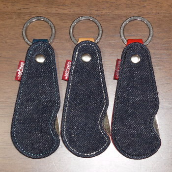 SJSH18-デニムレザーシューホーン18-SAMURAIJEANS-サムライジーンズ靴べら-サムライジーンズキーホルダーの画像