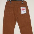 SM111WP-DUCK-ブラウン-細身ダックダブルニーワークパンツDUCK-SM111WPDUCK-SAMURAIJEANS-サムライジーンズデニムジーンズ・サムライ自動車倶楽部デニムジーンズの画像
