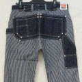 SM210WHC15-ヒッコリーx10ozデニムツートーンワークパンツ15-SAMURAIJEANS-サムライジーンズデニムジーンズ・サムライ自動車倶楽部デニムジーンズの画像