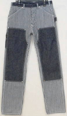 SM210WHC15-ヒッコリーx10ozデニムツートーンワークパンツ15-SAMURAIJEANS-サムライジーンズデニムジーンズ・サムライ自動車倶楽部デニムジーンズの画像