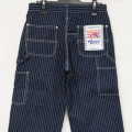 SM310WX-ST15-ストライプダブルニーワークパンツ15-SM310WXST15-SAMURAIJEANS(サムライジーンズ)サムライ自動車倶楽部の画像