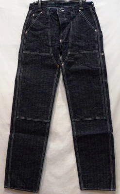 SM510DX-P-ダブルニーワークパンツヘリンボン-SM510DXP-SAMURAIJEANS-サムライジーンズデニムジーンズ・サムライ自動車倶楽部デニムジーンズの画像
