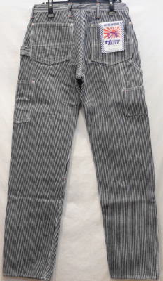 SM510DX-HC-ダブルニーワークパンツヒッコリー-SM510DXHC-SAMURAIJEANS-サムライジーンズデニムジーンズ・サムライ自動車倶楽部デニムジーンズの画像
