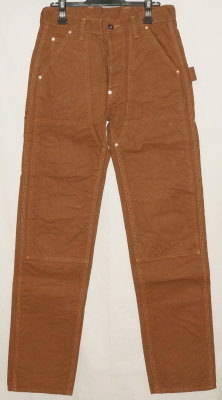SM510DX-HD-ブラウン-ヘビィーダックダブルニーワークパンツ-SM510DXHD-SAMURAIJEANS-サムライジーンズワークパンツ・サムライ自動車倶楽部ワークパンツの画像