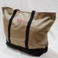 SWCTB20-TC-BKxBE-SWCトートバッグ-TC-SWCTB20TC-SAMURAIJEANS-サムライジーンズトートバッグ-SAMURAIWORKCLOTHESの画像