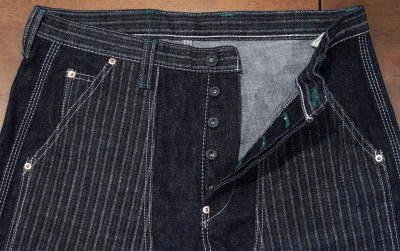 SM510DX-HND-ツートーンダブルニーワークパンツ-SM510DXHND-SAMURAIJEANS-サムライジーンズデニムジーンズ・サムライ自動車倶楽部デニムジーンズの画像