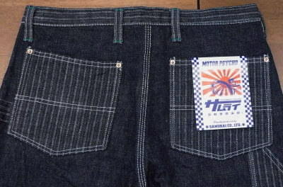 SM510DX-HND-ツートーンダブルニーワークパンツ-SM510DXHND-SAMURAIJEANS-サムライジーンズデニムジーンズ・サムライ自動車倶楽部デニムジーンズの画像