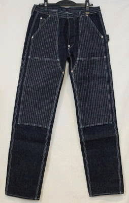 SM510DX-HND-ツートーンダブルニーワークパンツ-SM510DXHND-SAMURAIJEANS-サムライジーンズデニムジーンズ・サムライ自動車倶楽部デニムジーンズの画像