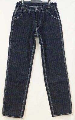 SM610DX-P-610ワークパンツヘリンボン-SM610DXP-SAMURAIJEANS-サムライジーンズデニムジーンズ・サムライ自動車倶楽部デニムジーンズの画像