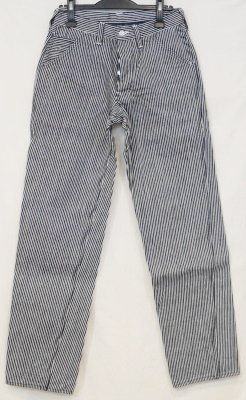 SM610DX-HC-610ワークパンツヒッコリー-SM610DXHC-SAMURAIJEANS-サムライジーンズデニムジーンズ・サムライ自動車倶楽部デニムジーンズの画像