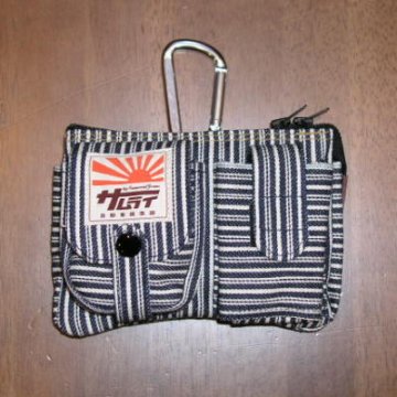 SMDB10-101-ヒッコリー-サムライジーンズデニムウエストバッグ-SMDB10101-SAMURAIJEANS-サムライジーンズデニムバッグ・サムライジーンズウエストバッグ・サムライ自動車倶楽部の画像