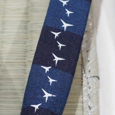 STA19-02-ID-サムライジーンズ雪駄19-02-STA1902-SAMURAIJEANS-サムライジーンズ-雪駄-草履-濃淡マキビシ柄の画像