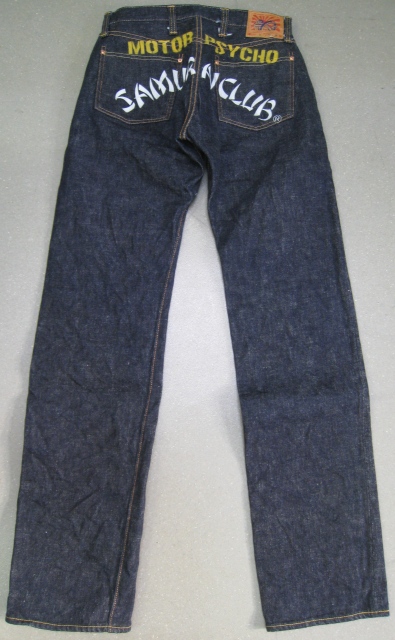 SM5000GT-BP-サムライモータークラブジーンズGT-Bプリント入り-SM5000GTBP-SAMURAIJEANS(サムライジーンズ)サムライ自動車倶楽部デニムの画像