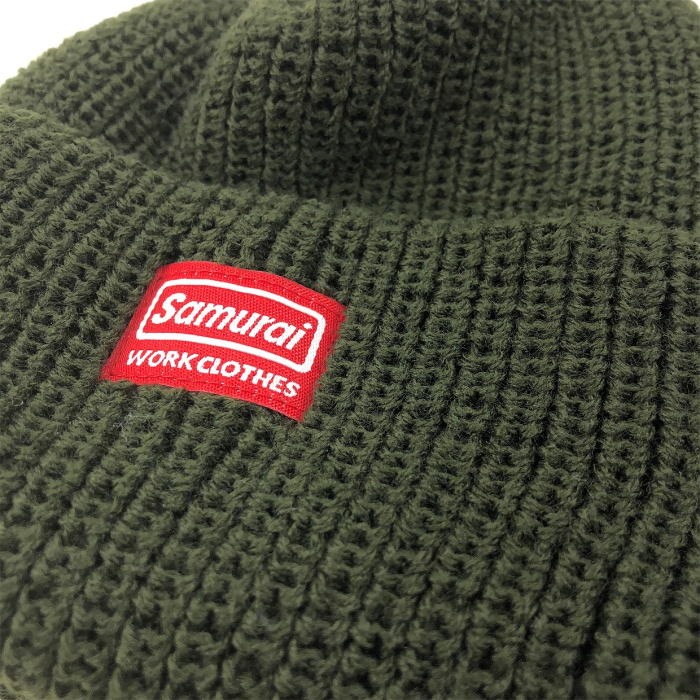 SWC501NC20-SWCアクリルニットキャップ-SAMURAIJEANS-サムライジーンズハット-帽子の画像
