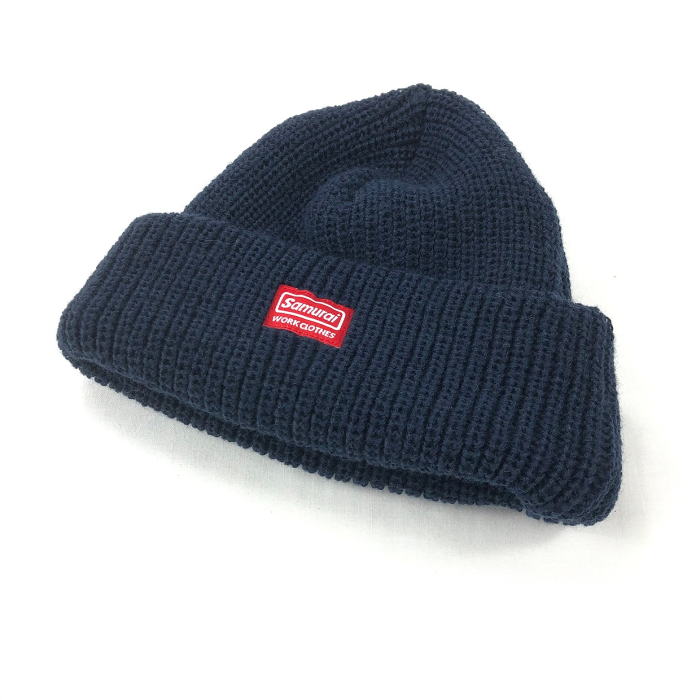 SWC501NC20-SWCアクリルニットキャップ-SAMURAIJEANS-サムライジーンズハット-帽子の画像