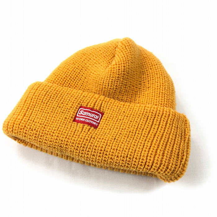 SWC501NC20-SWCアクリルニットキャップ-SAMURAIJEANS-サムライジーンズハット-帽子の画像