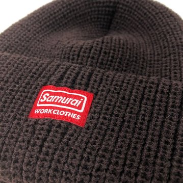 SWC501NC20-SWCアクリルニットキャップ-SAMURAIJEANS-サムライジーンズハット-帽子の画像