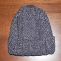 UO501NC15-杢ブルー-杢ニットキャップ15-SAMURAIJEANS-サムライジーンズニットキャップ-サムライ魚釣倶楽部ニットキャップの画像