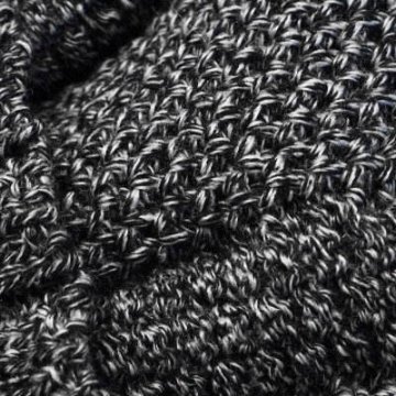 UO501NC15-杢ブラック-杢ニットキャップ15-SAMURAIJEANS-サムライジーンズニットキャップ-サムライ魚釣倶楽部ニットキャップの画像