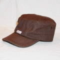 SC202WC15-DK-ブラウン-サムライ倶楽部ワークキャップ15-DK-SC202WC15DK-SAMURAIJEANS-サムライジーンズキャップ-サムライ倶楽部ワークキャップの画像