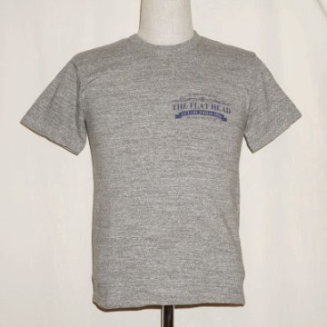 TKT-011-グレー-THE FLAT HEAD-TKT011-FLATHEAD-フラットヘッドTシャツ-TKT系-半袖Tシャツの画像