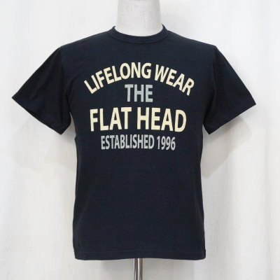TKT-014-BK-LIFELONG WEAR-TKT014-FLATHEAD-フラットヘッドTシャツ-TKT系-半袖Tシャツの画像