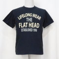 TKT-014-BK-LIFELONG WEAR-TKT014-FLATHEAD-フラットヘッドTシャツ-TKT系-半袖Tシャツの画像