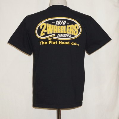 TKT-017-ブラック-フラットヘッドTシャツTKT系017-TKT017-FLATHEAD-フラットヘッドTシャツ-TKT系-半袖Tシャツの画像