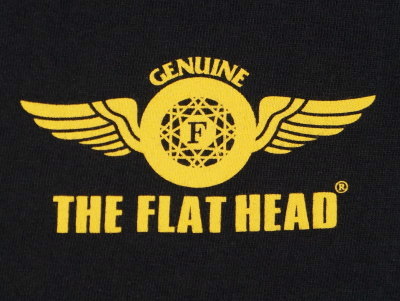 TKT-017-ブラック-フラットヘッドTシャツTKT系017-TKT017-FLATHEAD-フラットヘッドTシャツ-TKT系-半袖Tシャツの画像