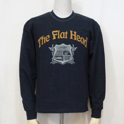 F-THCL-004-ブラック-SPLENDID CLOTHING-FTHCL004-FLATHEAD-フラットヘッドロングスリーブTシャツ-長袖Tシャツ-ロンTの画像
