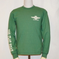TLS-119W-グリーン-TRADEMARK-TLS119W-FLATHEAD-フラットヘッドロンT・フラットヘッド長袖Tシャツの画像