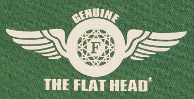 TLS-119W-グリーン-TRADEMARK-TLS119W-FLATHEAD-フラットヘッドロンT・フラットヘッド長袖Tシャツの画像