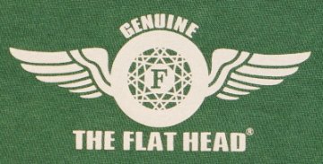 TLS-119W-グリーン-TRADEMARK-TLS119W-FLATHEAD-フラットヘッドロンT・フラットヘッド長袖Tシャツの画像