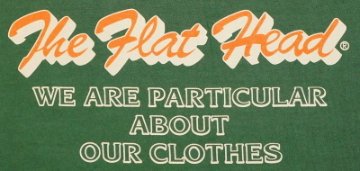 TLS-119W-グリーン-TRADEMARK-TLS119W-FLATHEAD-フラットヘッドロンT・フラットヘッド長袖Tシャツの画像