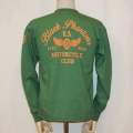 TLS-129W-グリーン-BLACK PHANTOMS-TLS129W-FLATHEAD-フラットヘッドロンT・フラットヘッド長袖Tシャツの画像