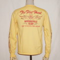 TLS-131W-ライトイエロー-THE SUPER-TLS131W-FLATHEAD-フラットヘッドロンT・フラットヘッド長袖Tシャツの画像